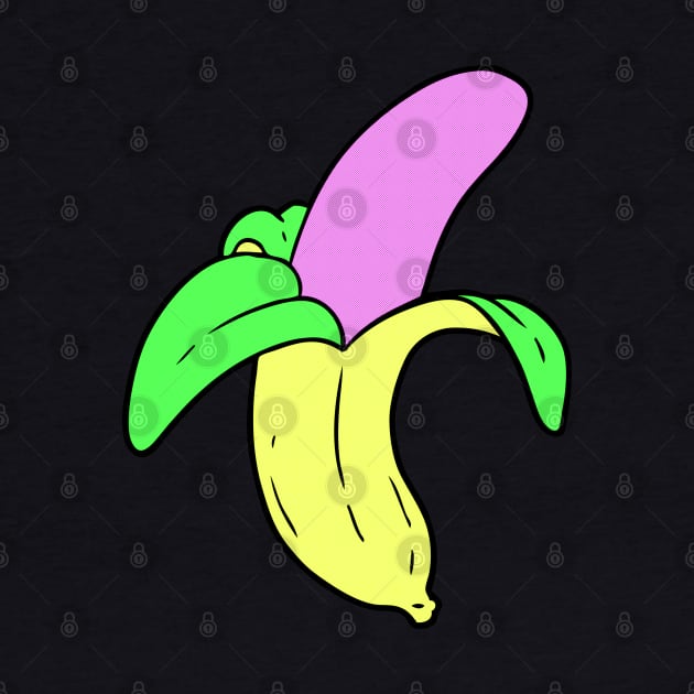 Tasty Pink Banana! by TJWDraws